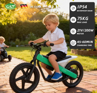 Electric kids balance bike